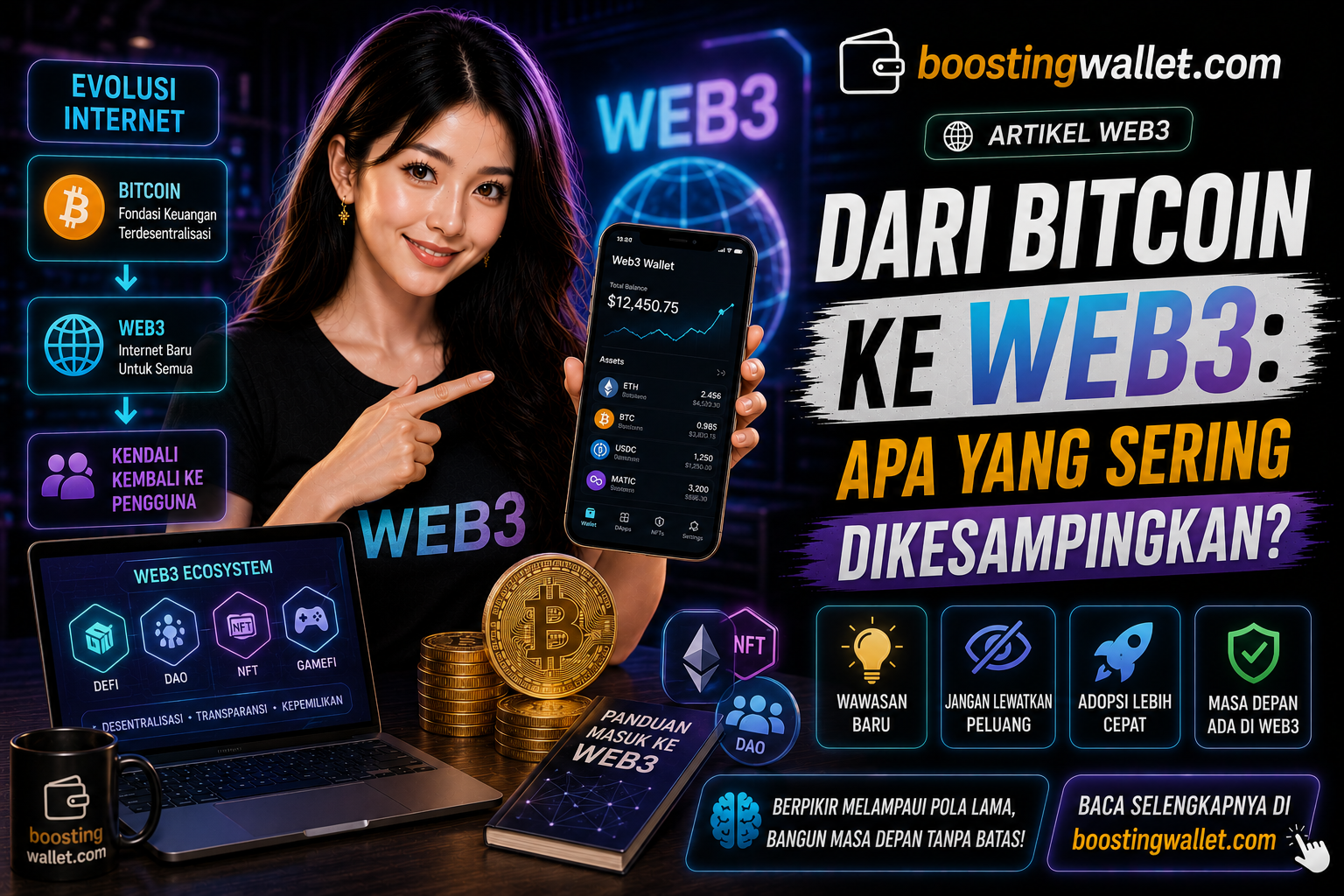 Dari Bitcoin ke Web3: Apa Yang Sering Dikesampingkan?