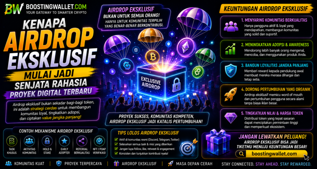 Kenapa Airdrop Eksklusif Mulai Jadi Senjata Rahasia Proyek Digital Terbaru
