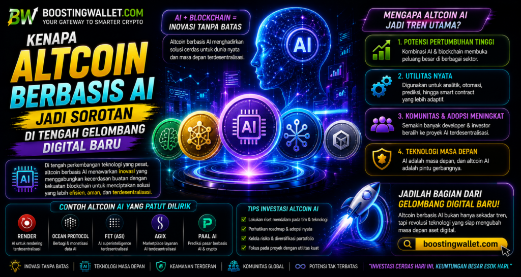 Kenapa Altcoin Berbasis AI Jadi Sorotan di Tengah Gelombang Digital Baru