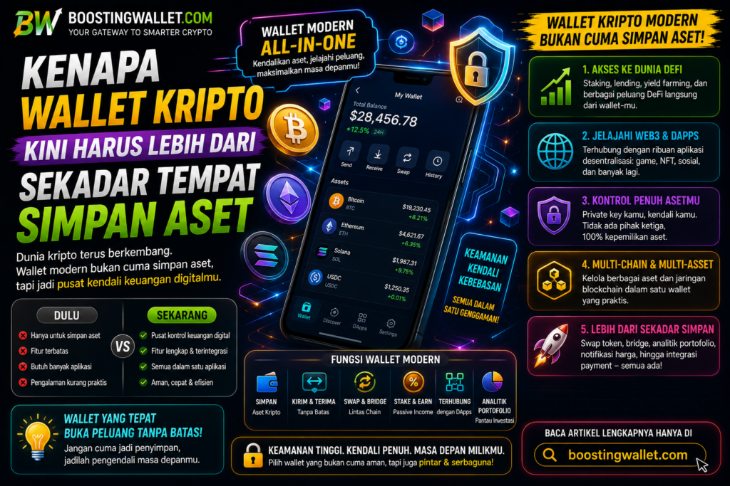 Kenapa Wallet Kripto Kini Harus Lebih dari Sekadar Tempat Simpan Aset