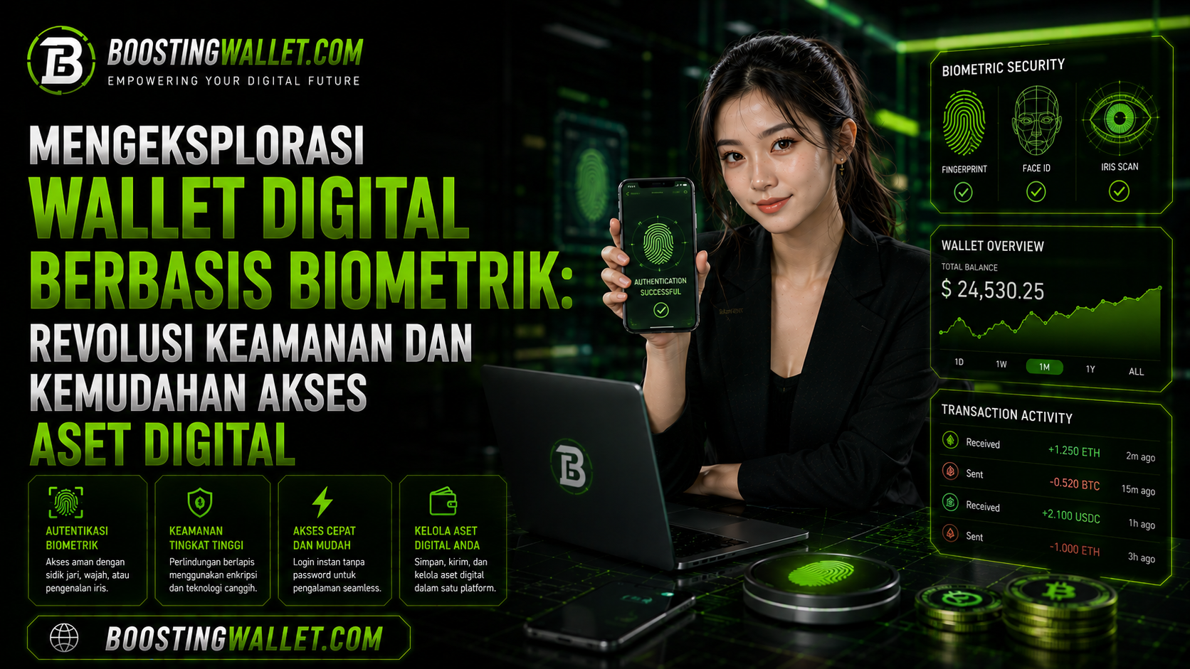 Mengeksplorasi Wallet Digital Berbasis Biometrik: Revolusi Keamanan dan Kemudahan Akses Aset Digital