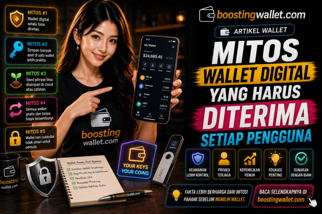 Mitos Wallet Digital yang Harus Diterima Setiap Pengguna