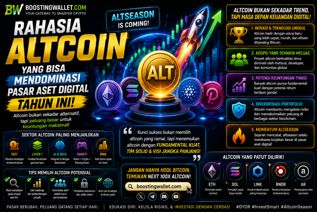 Rahasia Altcoin yang Bisa Mendominasi Pasar Aset Digital Tahun Ini