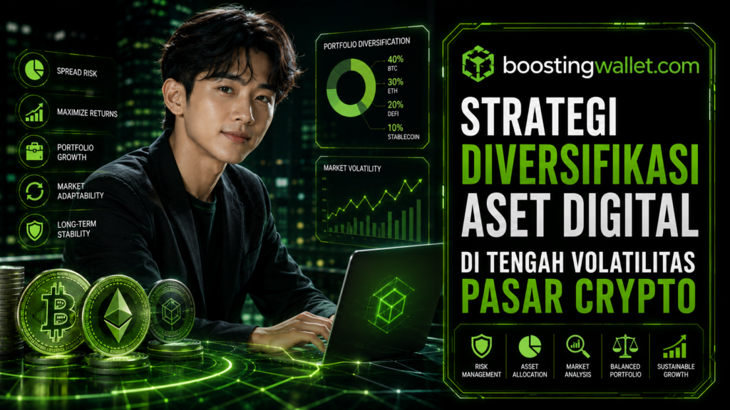 Strategi Diversifikasi Aset Digital di Tengah Volatilitas Pasar Crypto